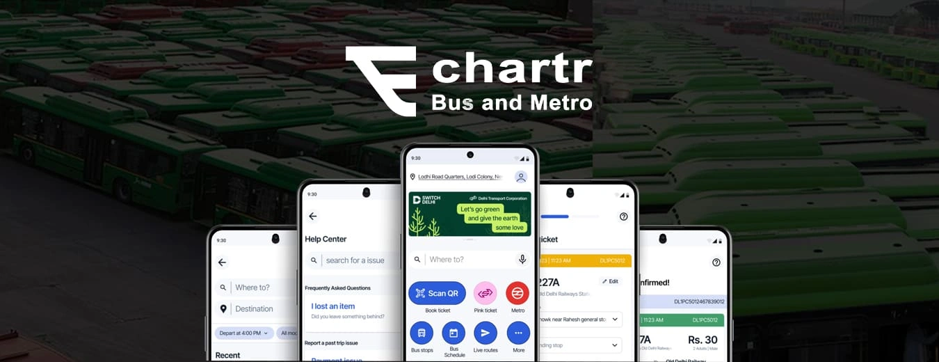 Chartr (One Delhi App)